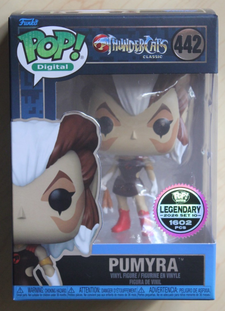 Funko Digital Thundercats Pumyra Legendary Pop #442 LE 1602 Pieces