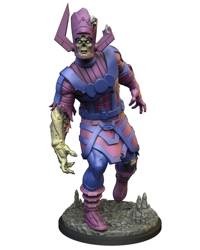 Zombie Galactus (40mm on 65mm Base) | Crisis Protocol Proxy | C27