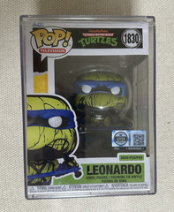 Funko Pop! Leonardo (Deco) #1830 TMNT LE 3500 Funko Royalty SEALED w/ Protector