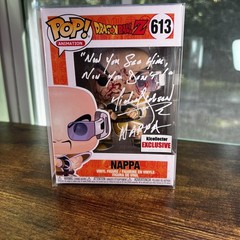 Dragon Ball Z Nappa #613 Custom Figure Signed Phil Parsons Swau COA