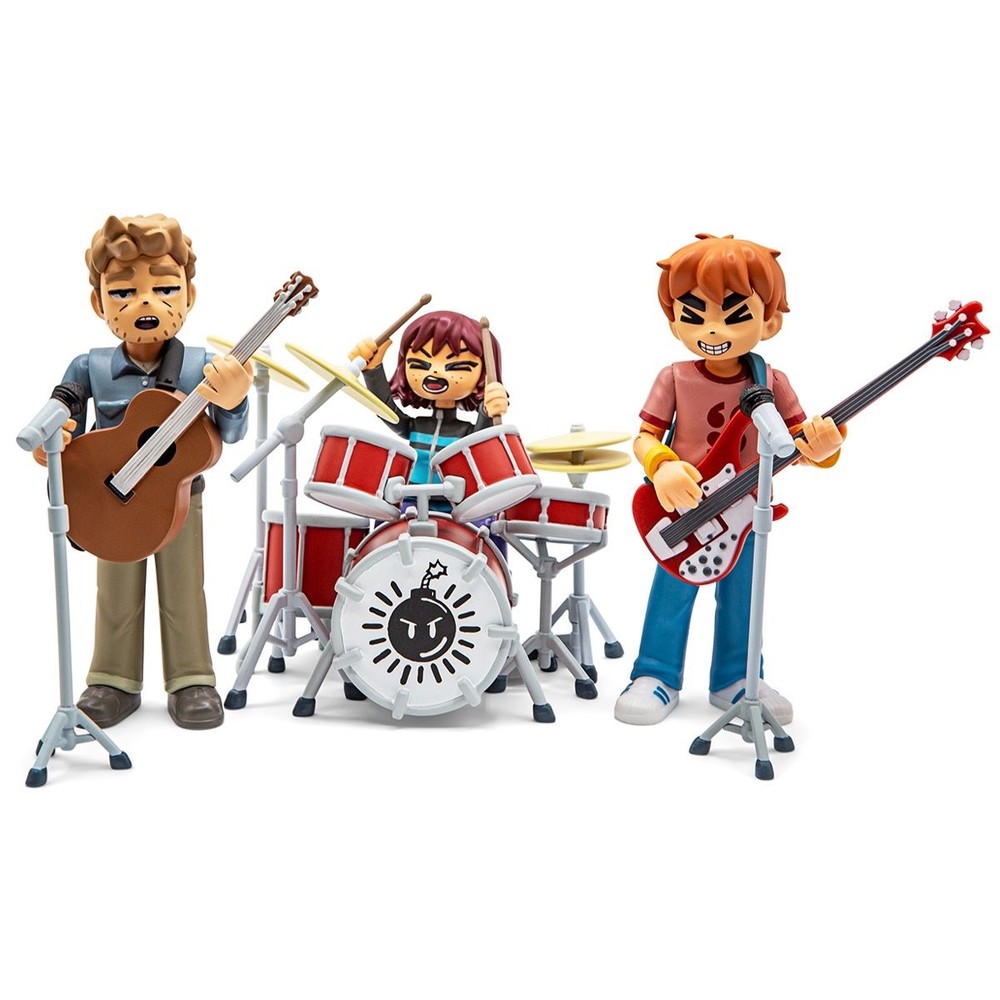 Limited • Bottleneck Gallery • Scott Pilgrim • Sex Bob-Omb • 3-Pack • Ships Free