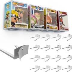 Adhesive Display Shelf for Funko Pop Boxes (16-Pack) – Clean Mount for Funko Pop