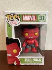 Funko Pop! Vinyl: Marvel – Red Hulk Bundle # 31 & 854 Chase Hit Topic