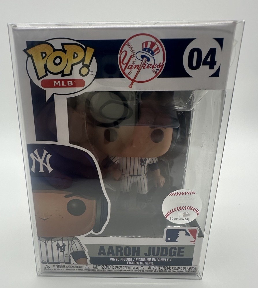FUNKO POP! MLB AARON JUDGE NEW YORK YANKEES VINYL FIGURE #04 BRAND NEW W/CASE