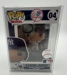 FUNKO POP! MLB AARON JUDGE NEW YORK YANKEES VINYL FIGURE #04 BRAND NEW W/CASE