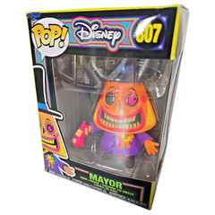 Funko Pop! Mayor Disney Nightmare Before Christmas Vinyl Black Light 807 in Box