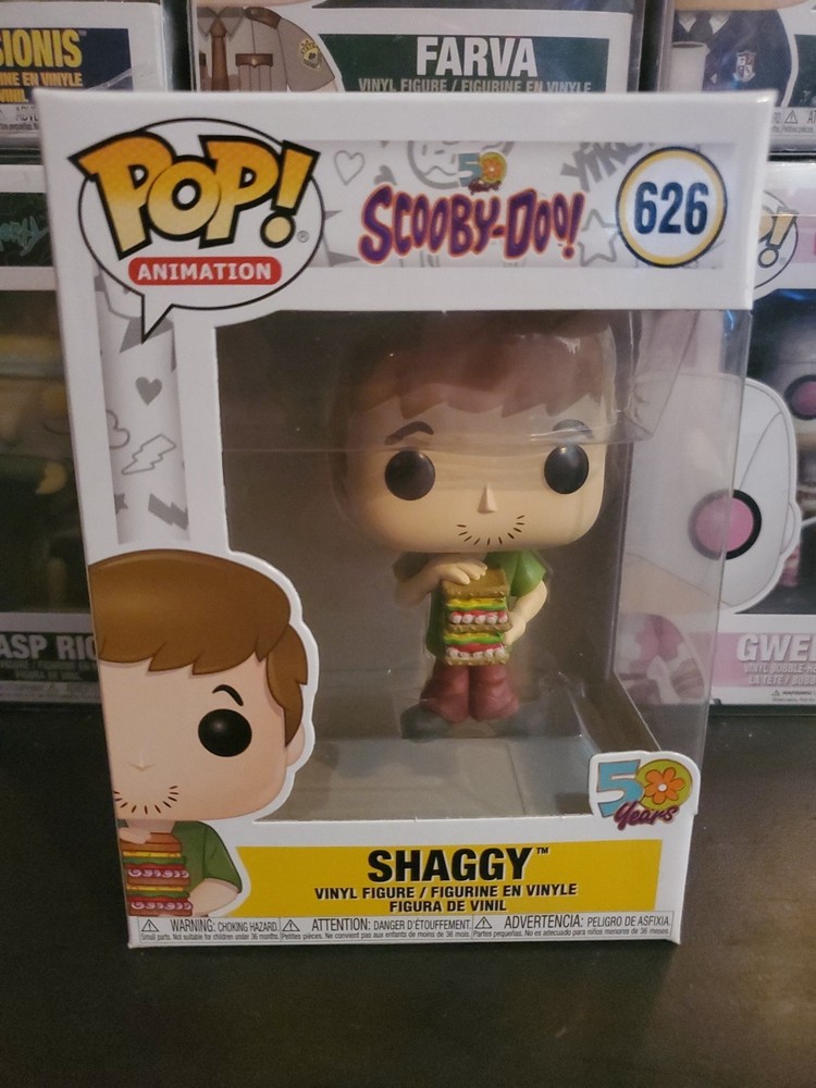 Funko Pop Shaggy #626 Scooby-Doo Animation Vaulted w/ Free Shipping & Protector