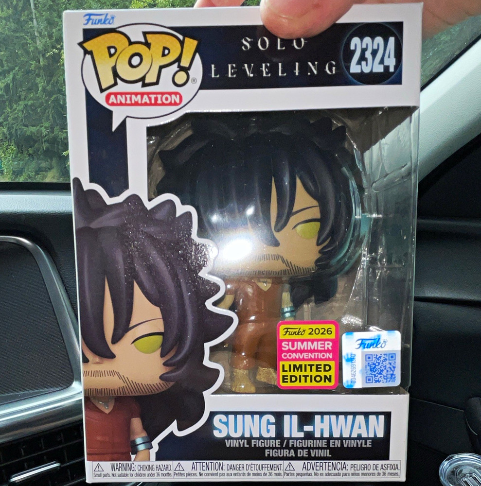 Funko Pop! Animation Solo Leveling Sung Il-Hwan #2324 Summer Con LE