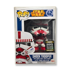 Funko Pop! Star Wars Shock Trooper #42 2015 Galactic Convention w/ Protector
