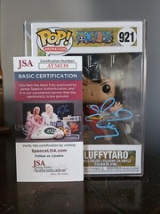 One-Piece #921 Luffytaro Funko Signed By Colleen Clinkenbeard!