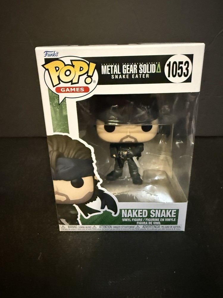 FUNKO POP ! NAKED SNAKE 1053 METAL GEAR SOLID POP GAMES Q01