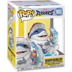 Funko POP! Marvel Rivals Incognito Dolphin Jeff Premium Figure 1653 + Protector