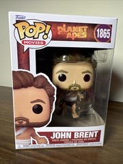 Funko Pop! Vinyl: Planet of the Apes – John Brent #1865 With Protector