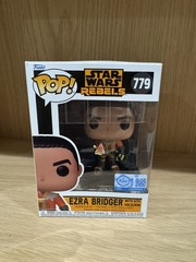 STAR WARS REBELS EZRA BRIDGER WITH SITH HOLOCRON FUNKO POP 779 SPECIAL EDITION
