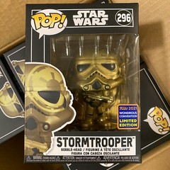 Funko Pop Star Wars : Wondrous Con 2021 Exclusive : STORMTROOPER #296 “MINT”