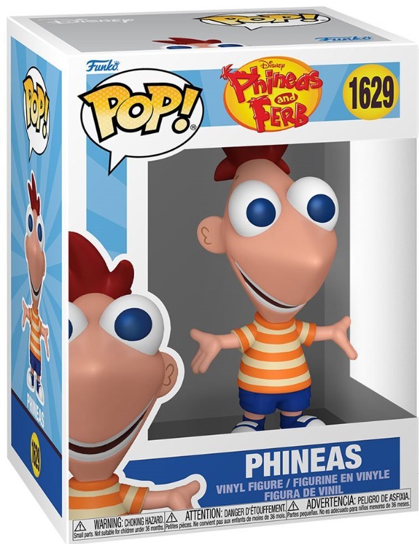Funko Phineas and Ferb POP! Disney Phineas Vinyl Figure #1629
