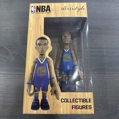 Stephen Curry Mindstyle x COOLRAIN NBA Collectible Figure Blue Jersey