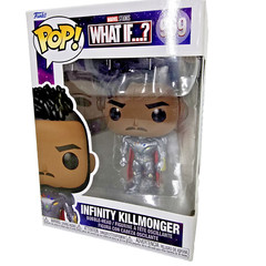 Funko Pop Marvel Comics What If …? Infinity Killmonger Vinyl Bobblehead 969 Box