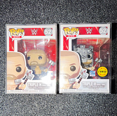 Funko Pop! WWE Triple H Skull King #52 Lot (2) Chase Limited Edition & Regular