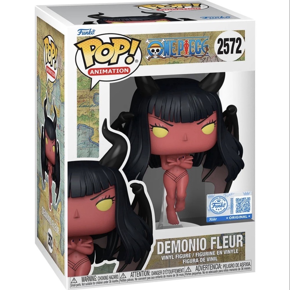 PRE SALE Funko Pop One Piece Demonio Fleur #2572 EE EXCLUSIVE READ DESCRIPTION