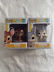 Funk Pop! Classics Bambi #1433 + Thumper #1435 Disney Set
