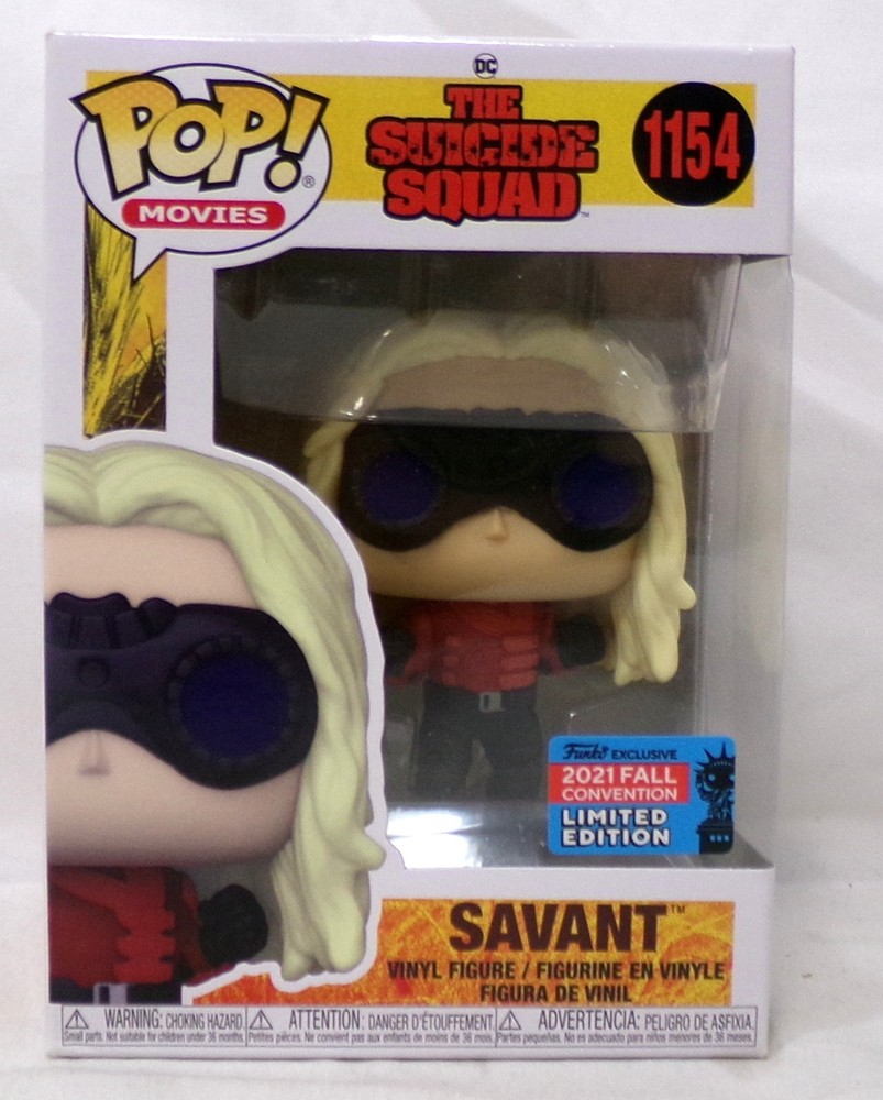 Funko Pop 1154 Savant DC The Suicide Squad Fall Convention Exclusive