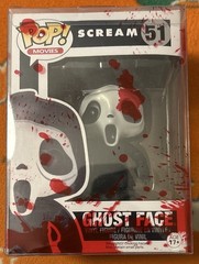 Funko Pop! Scream Ghost Face 51 Original 2014 Vaulted sealed mint red splatter