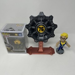 3D Printed Fallout Vault Tec – Vault Door #76 With Stand