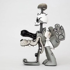 Rare Joe Ledbetter Wolfgang Resin Figure Monotone Edition Only 100 Made