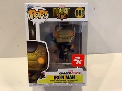 Iron Man 981 Glow Chase Funko POP! Marvel Midnight Suns 2k Exclusive