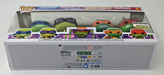 Funko Pop! Teenage Mutant Ninja Turtles Mutant Mayhem 4 Pack Amazon Ex Glows