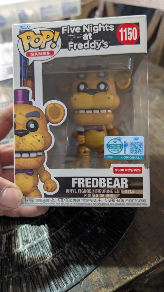 Funko Pop! Games Five Nights at Freddy’s Fredbear #1150 Limited Edition Vinyl F…