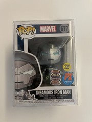Funko Pop! Infamous Iron Man 677 Special Edition Glow In The Dark Marvel Dr Doom