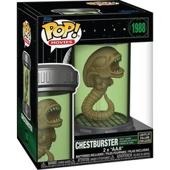Funko Pop Alien Xenomorph Chestburster #1988 Premium SFX Light-Up Vinyl Figure