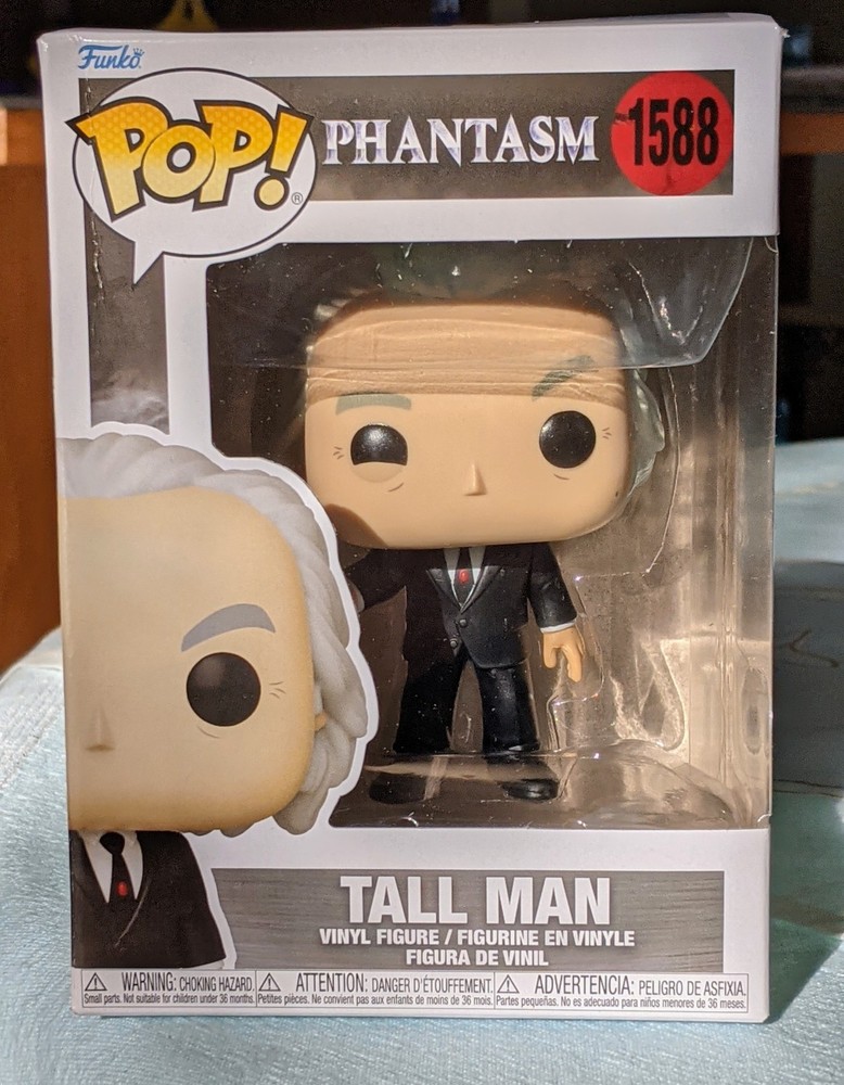 Tall Man Funko Pop! Phantasm Angus Scrimm #1588 Vinyl Horror Movie Figure