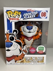 Funko POP Ad Icons #08 Tony The Tiger Flocked LE 2000 Funko Shop Exclusive Grail