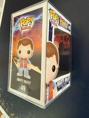 Michael J Fox Autographed BACK TO THE FUTURE Signed Funko Pop JSA Authenticated