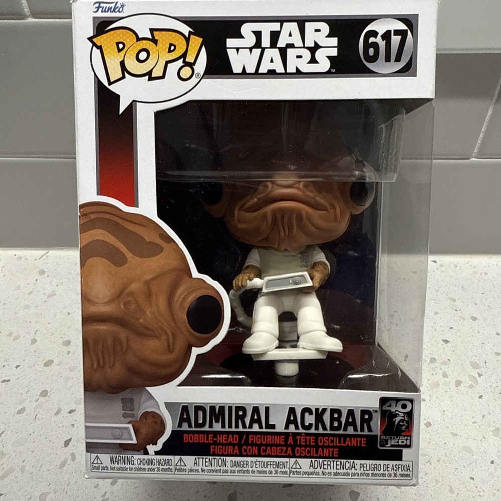 Funko Pop! Vinyl: Star Wars – Admiral Ackbar #617