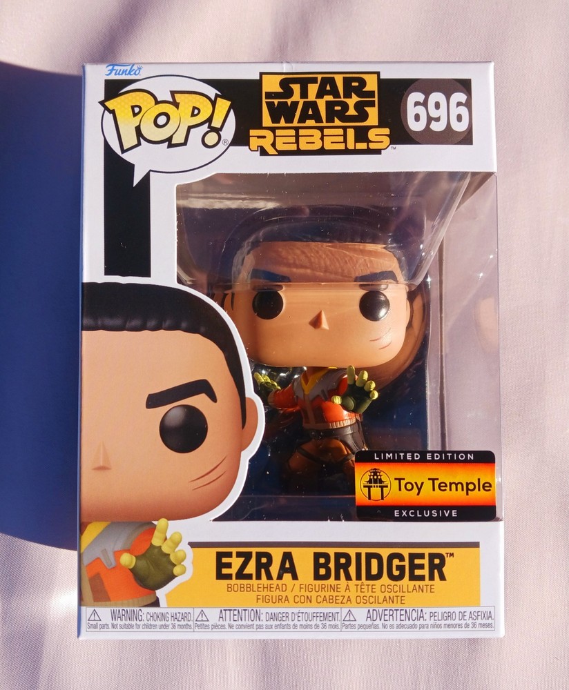 Funko Pop! Ezra Bridger Star Wars Rebels #696 LE Toy Temple Exclusive