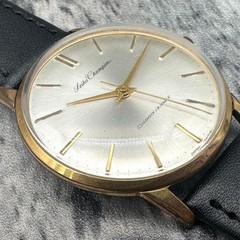 Seiko Champion 1960s Manual Wind Men’s Watch 19J Vintage Leather Band