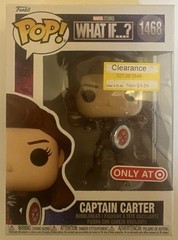 Funko Pop! Vinyl: Marvel – What If…?: Captain Carter – Target Exclusive #1468