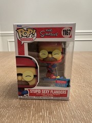 Funko Pop- The Simpsons #1167 Stupid Sexy Ned Flanders Rare 2021 Exclusive