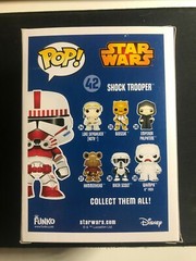 Brand New FUNKO POP 2015 STAR WARS CELEBRATION SHOCK TROOPER #42 Vinyl VAULTED