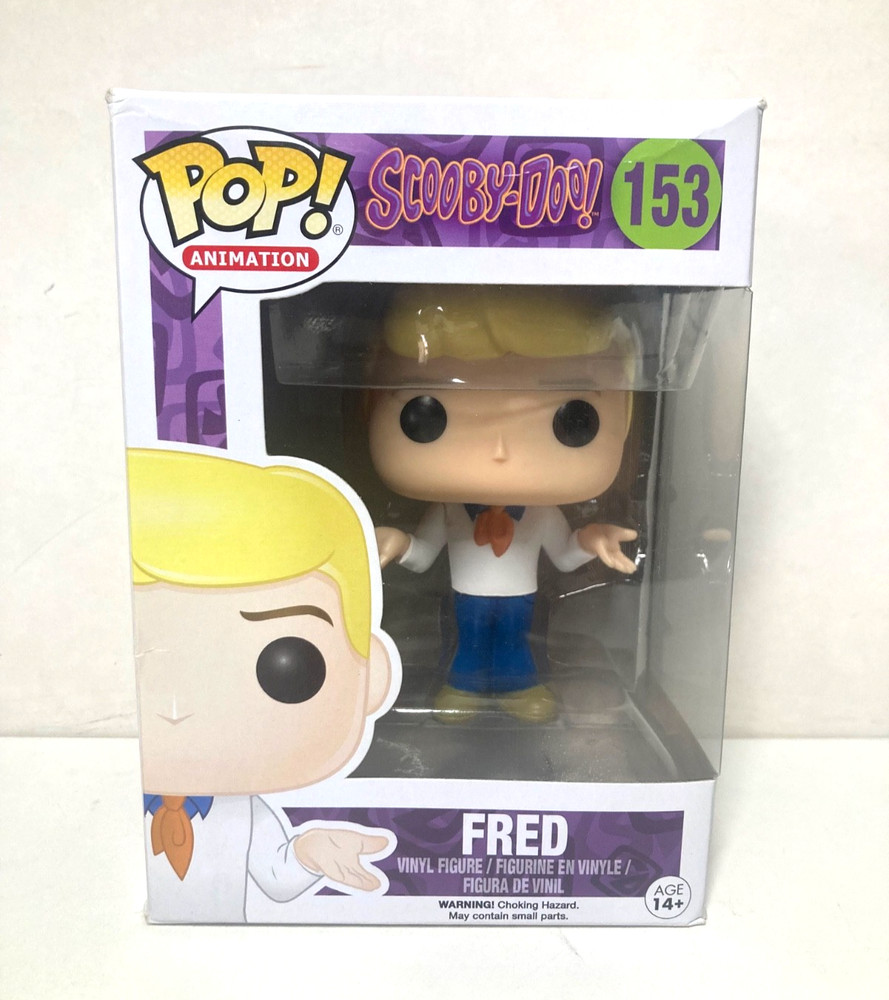 Funko Pop! Animation #153 FRED Vinyl Figure SCOOBY-DOO