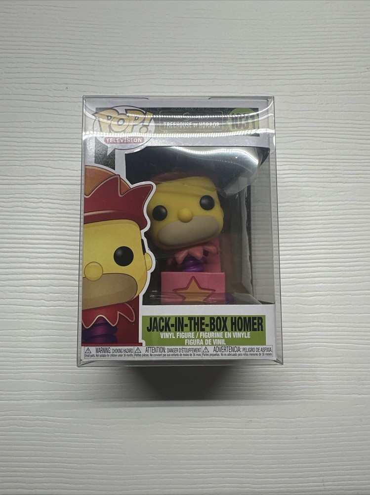 Funko Pop! Vinyl: The Simpsons – Jack-In-The Box Homer #1031
