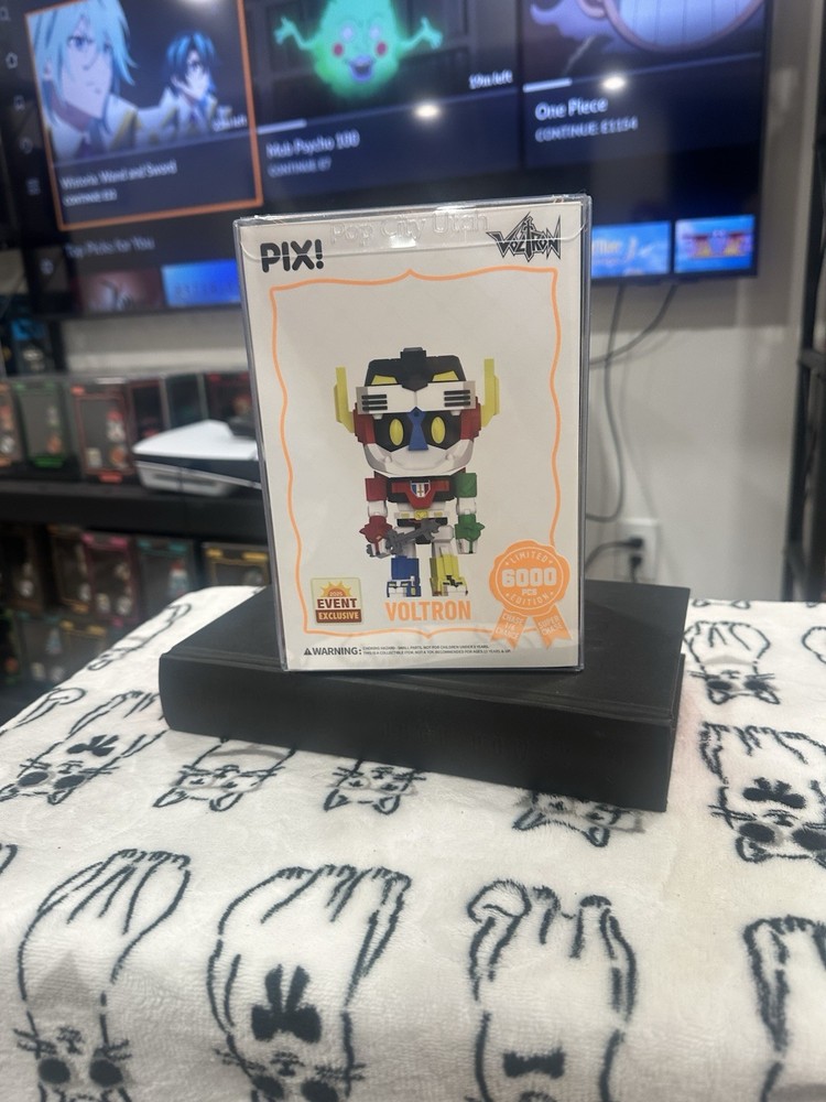 Thrilljoy PIX! Voltron Hero le 6000 Mint Condition With Sleeve And Case