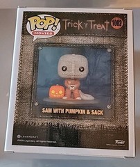 Funko Pop! #1002 Trick r Treat Sam With Pumpkin Sack Spirit Halloween Exclusive