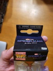 Funko Pop Pocket Keychain Marvel The Amazing Spider-Man No Way Home Bobble Head