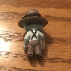 Mystery Mini Green Farmer Zombie 2” Plastic Vinyl