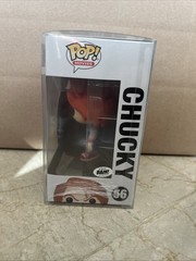 Funko Pop! Movies Child’s Play 2 Chucky #56 Signed by Ed Gale BAM! Horror COA